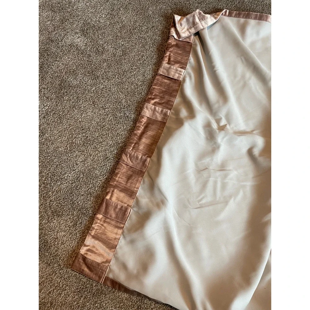 West Elm 48x96 Luster Velvet Curtains 